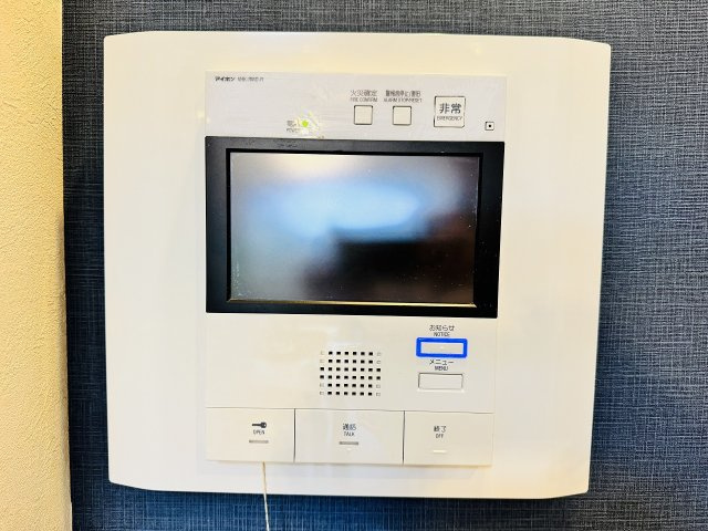 グランシティレイディアントアクアヴィータのセキュリティ|～TVモニター付インターホン　訪問者の確認に便利です～