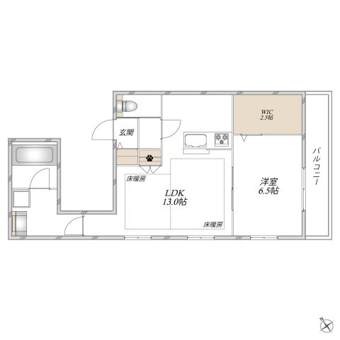 グリーンヒル白山の間取り|間取り