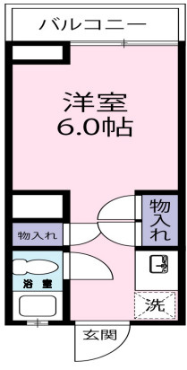 シャトー朝霧の間取り