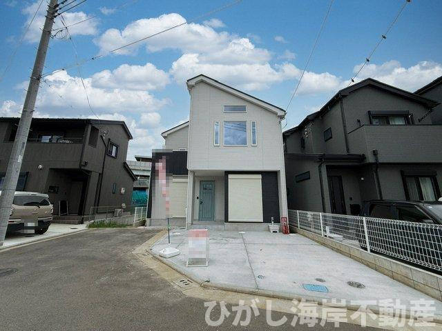 茅ヶ崎市西久保　新築戸建の外観|現地外観