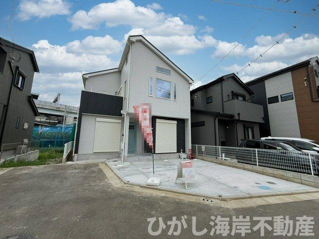 茅ヶ崎市西久保　新築戸建の外観|現地外観