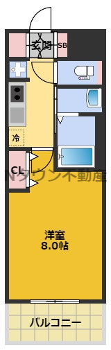 【間取り】 | エステムコート名古屋グランツ | 間取りです。