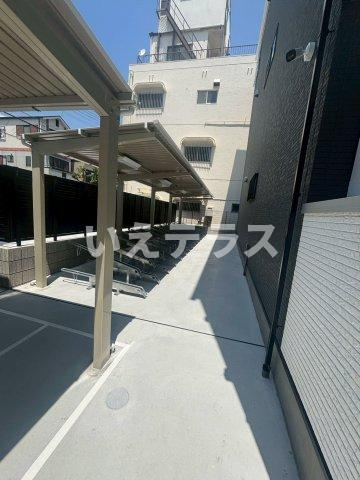 AXIA CITY 神戸松原の駐車場