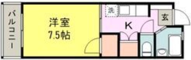 OAK VILLA 久留米の間取り