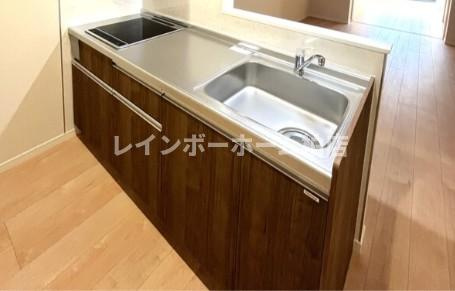 床暖房☆ペット相談可☆ネット無料☆2人入居ご相談ください。のキッチン|同施工。参考資料。