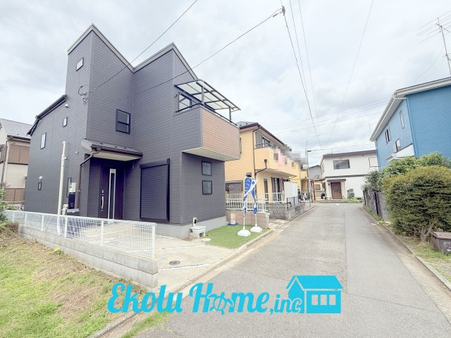 中古戸建て　昭島市美堀町2丁目の前面道路含む現地写真|2026年6月撮影