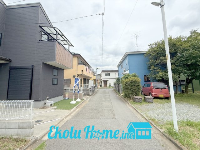 中古戸建て　昭島市美堀町2丁目の前面道路含む現地写真|2026年6月撮影