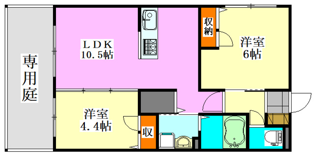 【間取り】 | グレイスコート