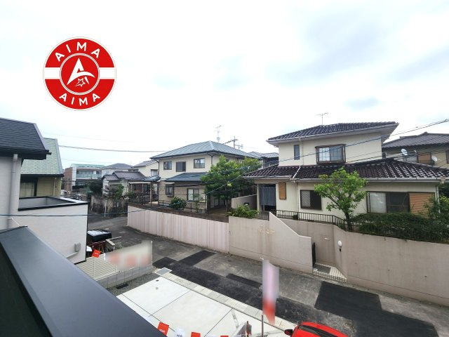 福岡市早良区飯倉6丁目第8-2棟（2号棟）の展望|窓から緑が見える物件も魅力的です。