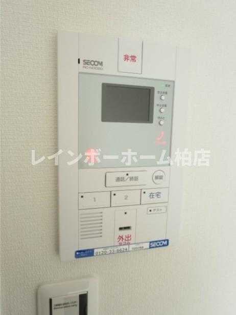 【仲介手数料：50％OFF】対象物件！のセキュリティ|モニタ付インターホンです