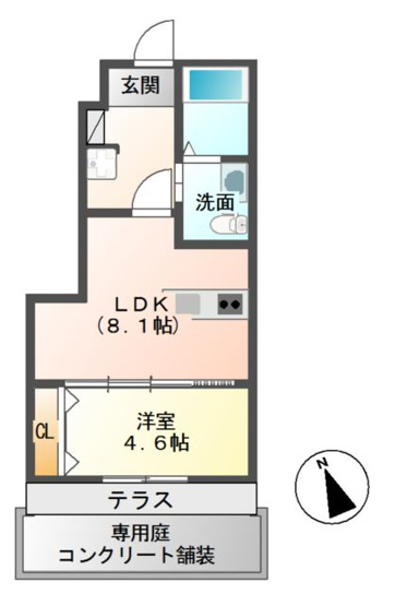 【間取り】 | メイプル高洲