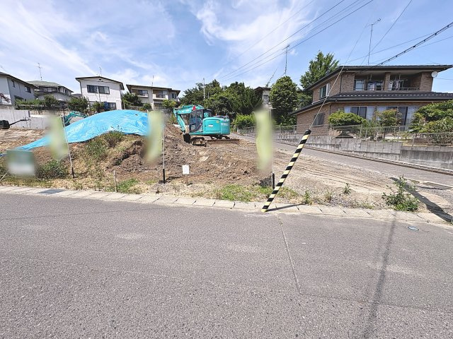 【建築条件なし売地】郡山市西ノ内第1 1期　桃見台小・第五中の外観