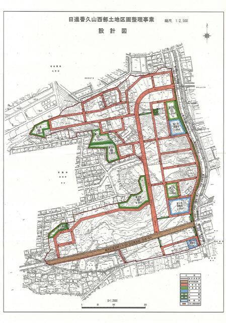 日進市梅森町新田の売地の地図