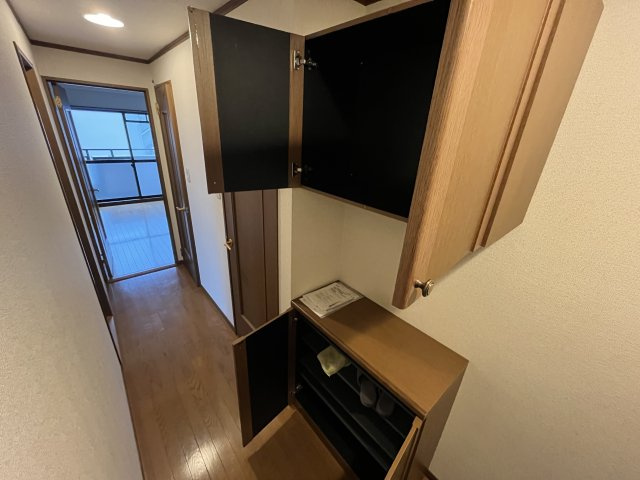 Vコートの収納