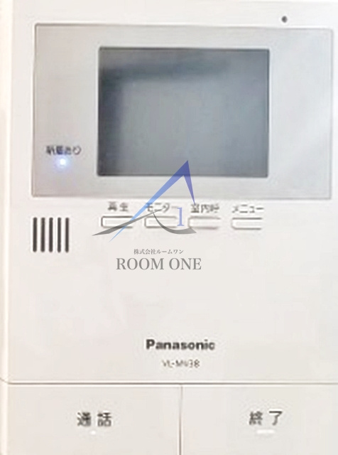 プログレッソ中野のセキュリティ|モニター付きインターホンです。