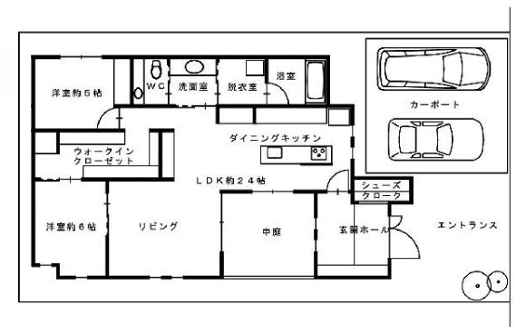 常滑市新開町1丁目の間取り