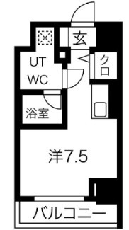 川崎市川崎区南町の賃貸マンションの間取り