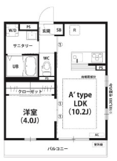 リブリ・メジュールの間取り