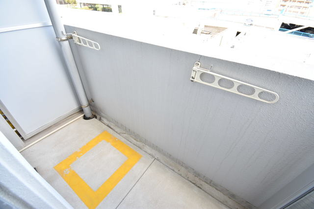 レキシントンスクエア駅東のバルコニー