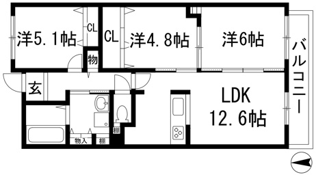 【間取り】