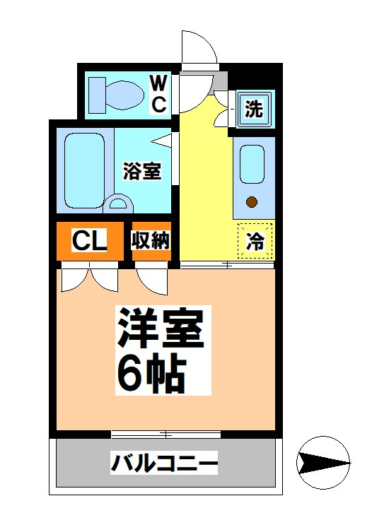 JLBグランエクリュ武蔵小金井の間取り