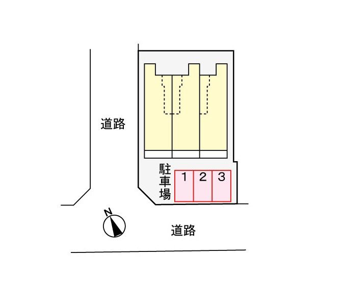 コージー　レジデンスの駐車場