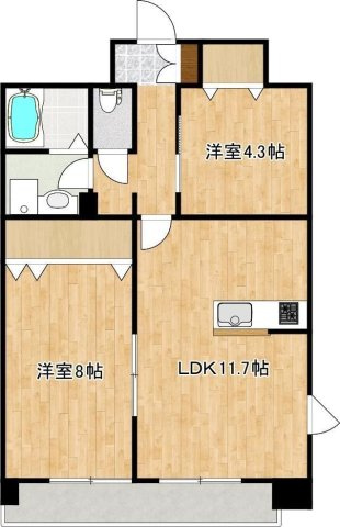 クロノス38花立の間取り