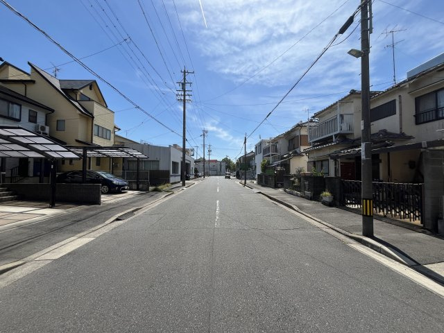 南区南野1期　売地の前面道路含む現地写真|現地写真　2026年6月1日撮影(上物あり)