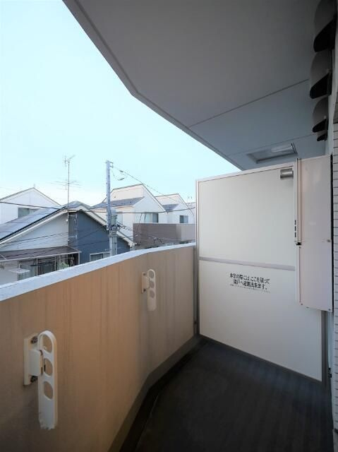 パティーナ十条のバルコニー