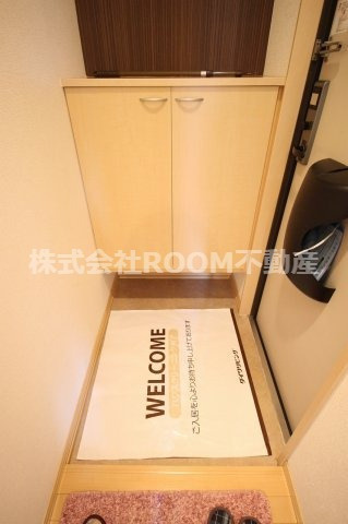 メゾンフローランテの玄関|ゆったりとした玄関です