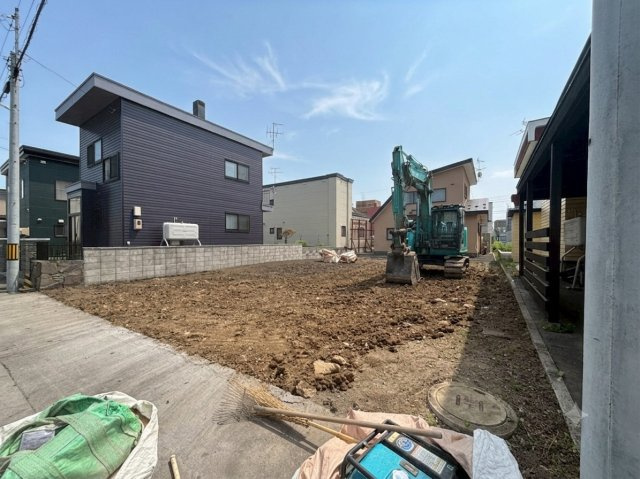 篠路8条2丁目　土地の外観
