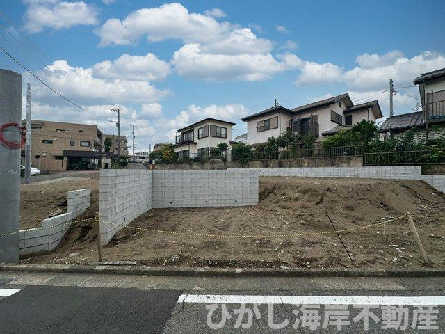 藤沢市羽鳥２丁目　新築戸建　全4棟の外観|7月7日撮影　建築中　現地外観