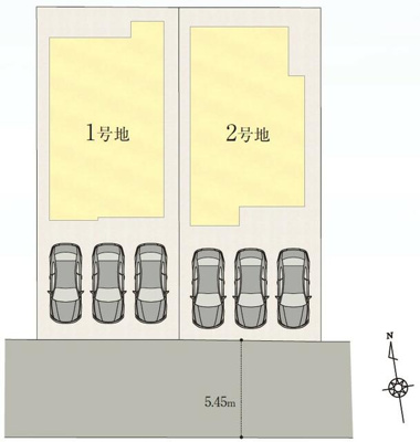 【区画図】 | 新築住宅　高知市瀬戸東町３丁目② | ２号地です