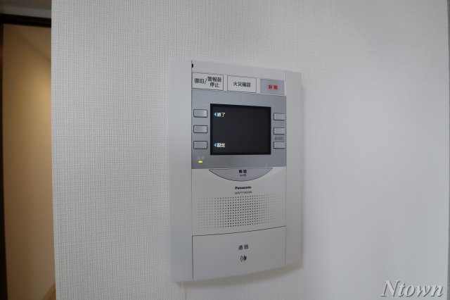 【セキュリティ】 | メイクスデザイン名駅南 | モニター付きインターホンです