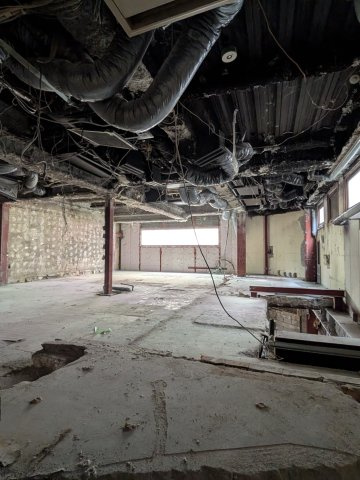 大阪市中央区難波３丁目の店舗一部の内装