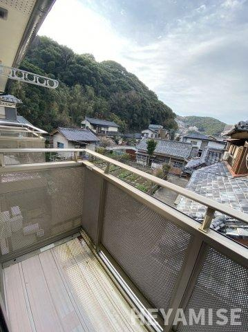 ラファエル大浜のバルコニー