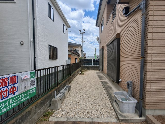 高崎市飯塚町中古戸建の庭