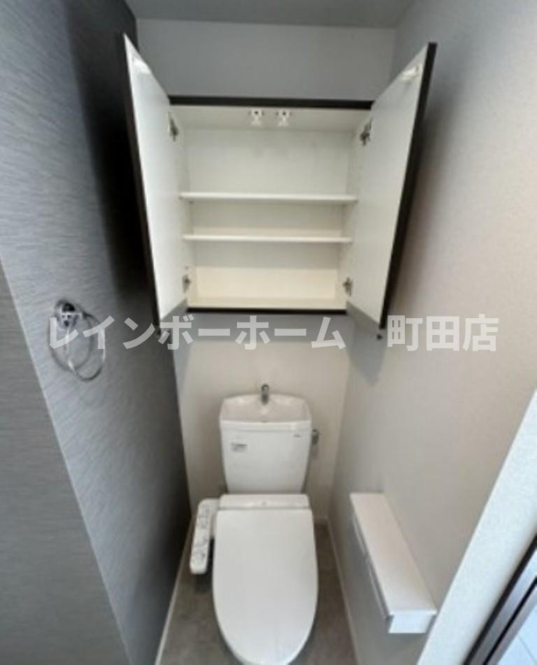 ベイルーム海老名※初期費用分割後払いサービス利用可能物件のトイレ