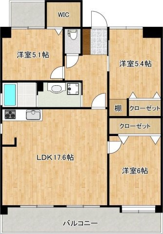 Fleur光の森の間取り
