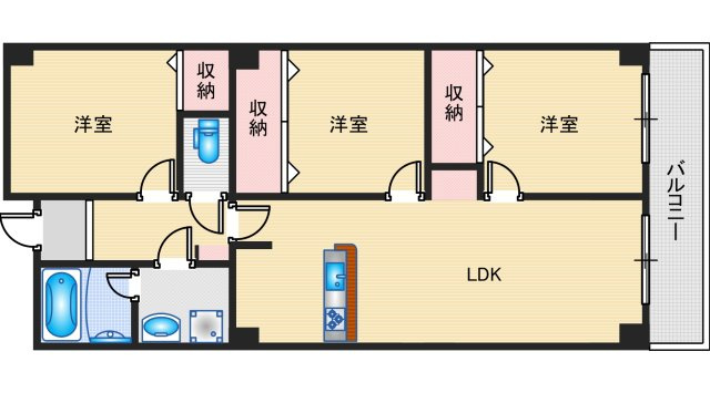 アクトパレスの間取り