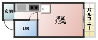 【間取り】 | シャトレ―ビル