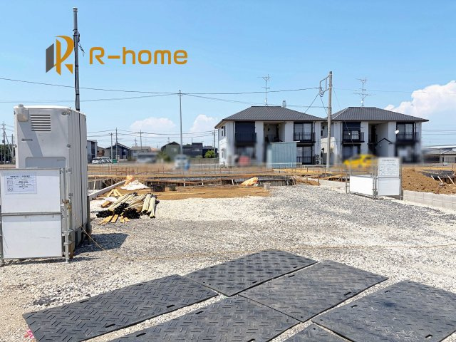 下妻市下妻丙　新築戸建て　2号棟の外観|ご予約を頂ければ、『平日』はもちろん『早朝』や『夜間』もご見学可能です♪お気軽にお申し付けください♪