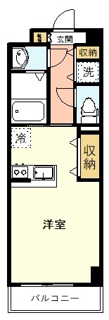【間取り】 | ビュークレスト小金井 | 反転間取り