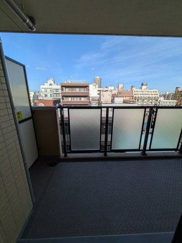 フォンテーヌ綱島のバルコニー