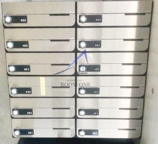 ｂ’ＣＡＳＡ早稲田のその他共用部分|集合ポストです。