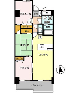 SOUTH GATEの間取り