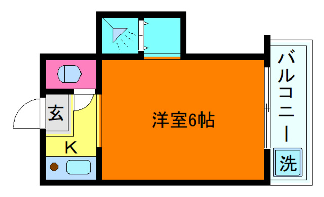 甲南ヤングマンションの間取り