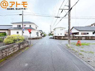 【前面道路含む現地写真】 | 焼津市石津向町　新築戸建　A号棟
