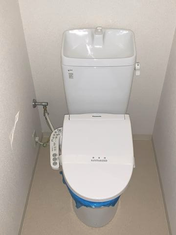 エコロジー都立大学レジデンスのトイレ|シンプルで使いやすいトイレです
