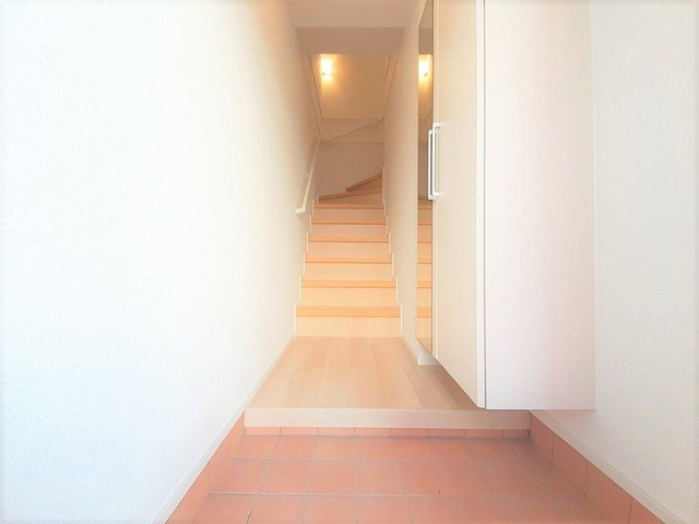 アルモニーＤの玄関